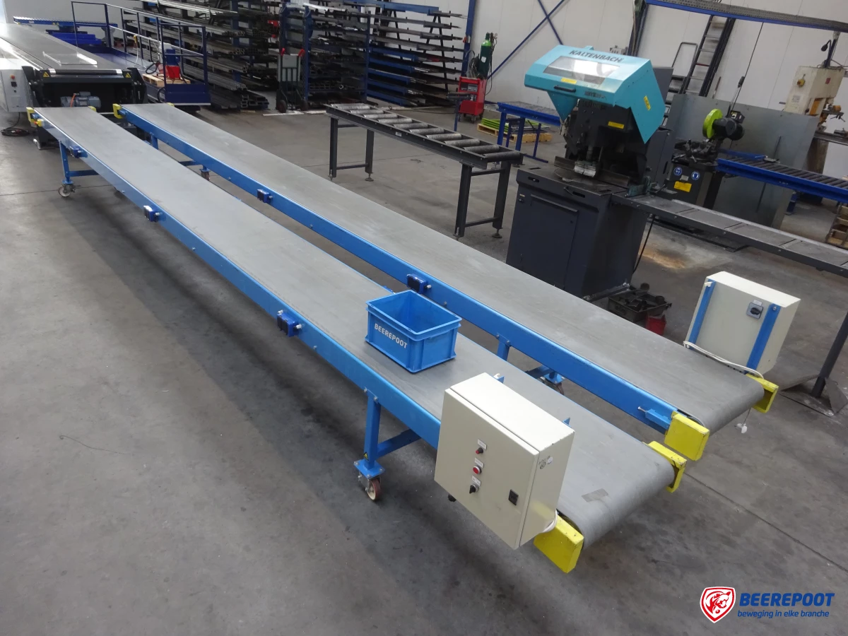 Vlakke transportbanden